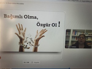 Bağımlılıkla Mücadele Oryantasyon Eğitimi Tamamlandı